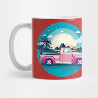 Retro Car(VAN LIFE) Mug